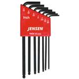 7 Key L-Ball End Hex Key Set, Inch, 5/64-3/16 redirect to product page